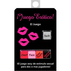 Juego Erotico Dice Game in Spanish