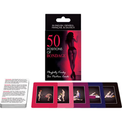 50 Positions of Bondage Kinky Cards