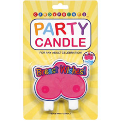 Breast Wishes Party Candle