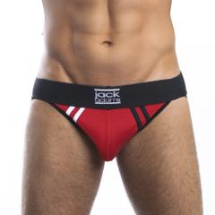 Jack Adams Team Jockstrap Sky Red Black Medium Jack Adams Team Jockstrap Sky Red Black Medium