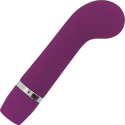 Golden Triangle Mmmm Mmm Silicone G-Spot Vibrator, 5.75 Inch, Purple