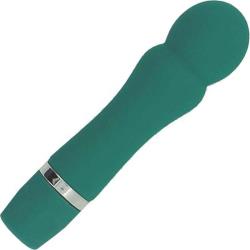 Golden Triangle Mmmm Mmm Silicone Pop Vibrator, 5.75 Inch, Teal