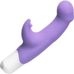 VeDO Joy Silicone Dual Action Female Vibe, 8.75 Inch, Orgasmic Orchid