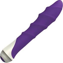 Curve Novelties Gossip Lily Silicone Personal Vibrator, 7.75 Inch, Violet