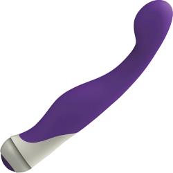 Curve Novelties Gossip Blair G-Spot Intimate Vibrator, 8 Inch, Violet