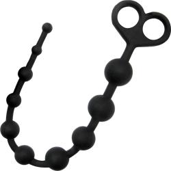 Rooster Perfect 10 Beginner Anal Beads, 13 Inch, Black