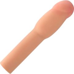4 Inch Extra Length Adjustable Penis Extension, 8 Inch, Flesh