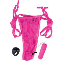 Screaming O My Secret Vibrating Panty Set with Remote Control Ring, Pink