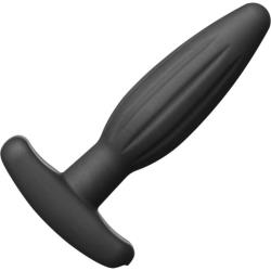 ElectraStim Noir Rocker ElectroSex Silicone Butt Plug, 5.5 Inch, Black