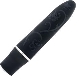 Blush Rose Bliss Vibe 10 Function Intimate Massager, 4 Inch, Black