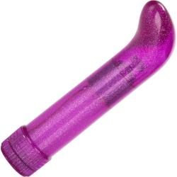 CalExotics Pearlessence Waterproof Mini G Vibe, 5.25 Inch, Purple