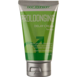 Doc Johnson Proloonging Delay Cream for Men, 2 Oz (56 g)