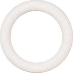 CalExotics Small Rubber Cock Ring, 1.25 Inch, White
