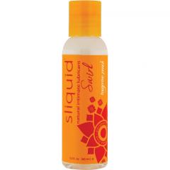 Sliquid Swirl Natural Intimate Lubricant, 2 fl.oz (60 mL), Tangerine Peach