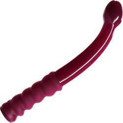 Tantus G Force Silicone G-Spot Dong, 10 Inch, Wine
