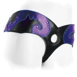 Tantus Connoisseur Amazon Single Strap Harness Black/Purple