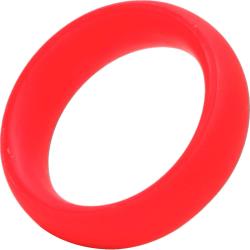 Tantus Silicone Advanced Cock Ring, 1.75 Inch, Red