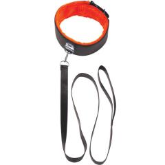 Icon Brands Orange Is the New Black Short Leash with Furry Collar