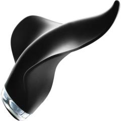 Mimic Rechargeable Premium Silicone Personal Vibrator, Black