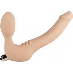 SI Novelties BFF Naturally Yours Simply Strapless Strap-On Cock, 5.75 Inches, Ivory Flesh