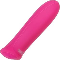 Pretty in Pink Mini Vibe by Evolved Novelties, 3.5 Inch, Hot Pink