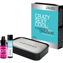 Sensuva Crazy Sexy Cool Icebergs and Orgasms Cooling Arousal Kit