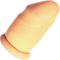 3 Inch Extra Length Penis Extension Condom, 5 Inch, Flesh