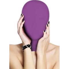 Ouch! Subjugation Full Hood Mask for Him and Her, One Size, Purple