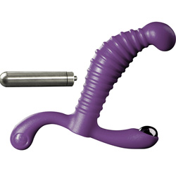 Nexus Vibro Intensity Prostate Massager, 4 Inch, Purple