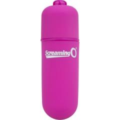 Screaming O Vooom Soft Touch Mini Vibrating Bullet, Strawberry