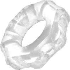 Rock Solid Gear Cock Ring, Clear