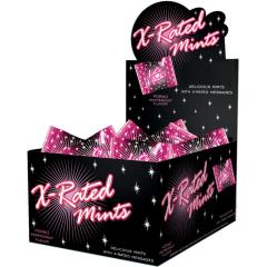 X-Rated Amuse Mints Candy Counter Display, 100 Count