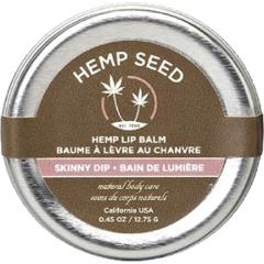Earthly Body Hemp Seed Oil Lip Balm, 0.45 oz (12.75 g), Skinny Dip