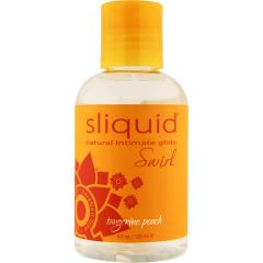 Sliquid Swirl Natural Intimate Glide, 4.2 fl.oz (125 mL), Tangerine Peach