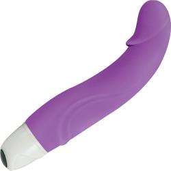 Nasstoys Bela G-Spot Finder Silicone Vibrator, 7.5 Inch, Lavender