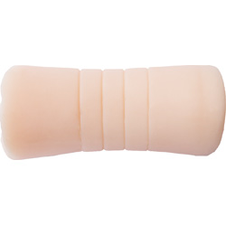Nasstoys Natural Realskin Pussy and Ass Stroker, Ivory Flesh