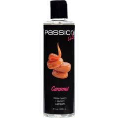 Passion Licks Water Based Flavored Lubricant, 8 fl.oz (236 mL), Caramel