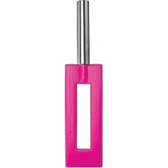 Ouch! by Shots Toys Leather Gap Paddle, 13.75 Inch, Pink