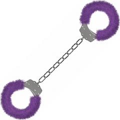 Ouch! by Shots Toys Beginners Furry Leg Cuffs, Purple