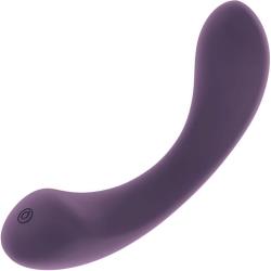 Jil Olivia Endless Flexible Silicone Vibrator, 6 Inch, Purple