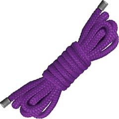 Ouch! Japanese Soft Nylon Rope, 5 ft, Passionate Purple