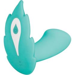 Deep Secret Rechargeable Panty Vibrator with Remote Control, 3 Inch, Tiffany Blue