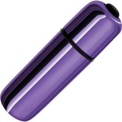 ETC Chrome Classic 7 Speed Vibrating Bullet, 2.5 Inch, Metallic Purple