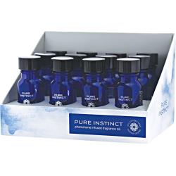 Pure Instinct Pheromone Infused Fragrance Oil, 12 Piece 15 mL Each, True Blue