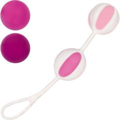 Fun Toys Geisha Balls2 Silicone Kegel Trainer, 1.25 Inch Diameter, Pink
