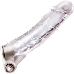Renegade Manaconda Vibrating Penis Extension, 7.25 Inch, Clear