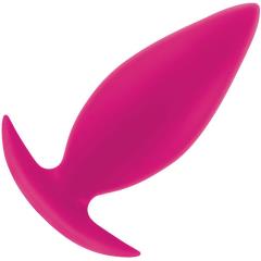 Inya Spade Silicone Butt Plug, 4 Inch, Pink