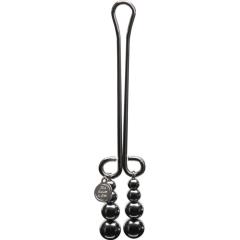 Fifty Shades Darker Just Sensation Beaded Clitoral Clamp, 3.8 Inch, Silver