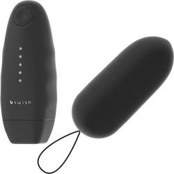 B Swish Bnaughty Classic Bullet Vibrator with Wireless Remote, Black