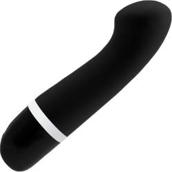 B Swish Bdesired Deluxe Curve Silicone G-Spot Vibrator, 6 Inch, Black